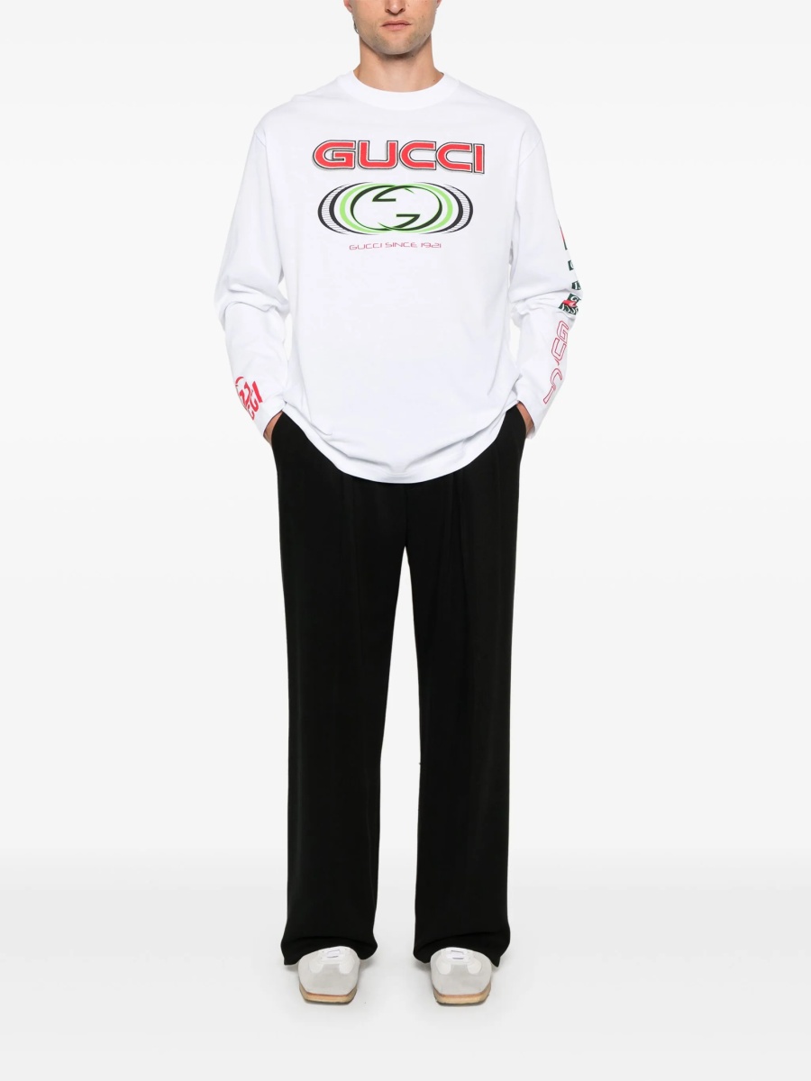Tricou Gucci alb - Img 2