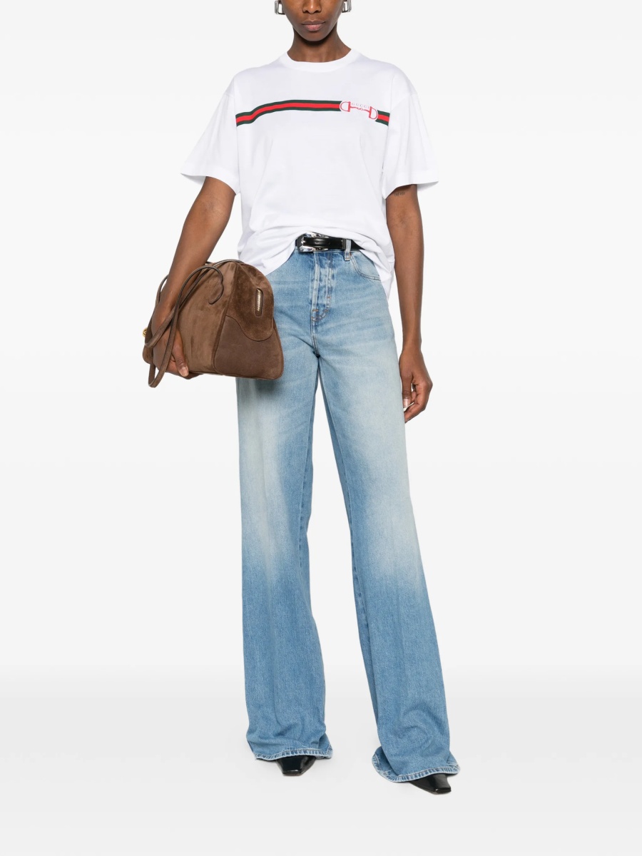 Tricou Gucci alb - Img 2