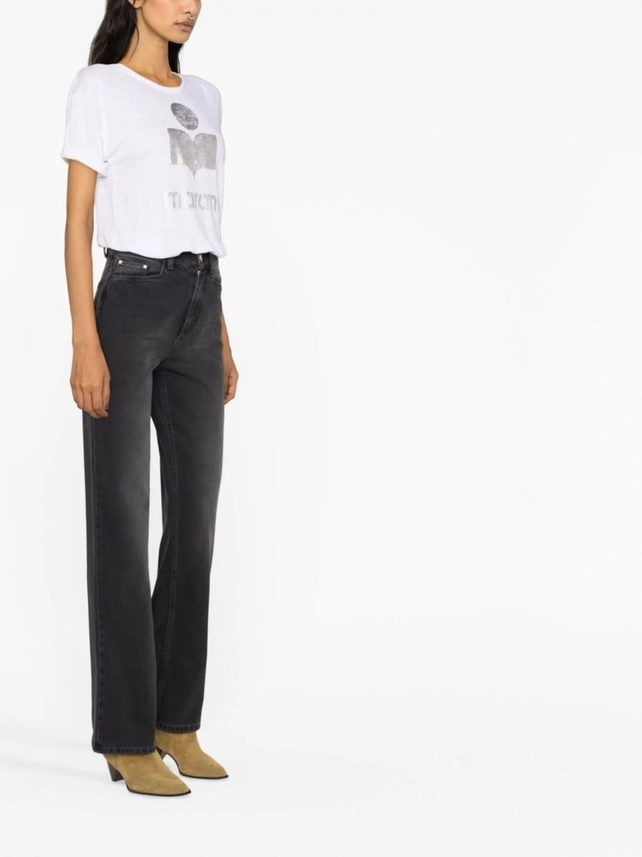 Tricou ISABEL MARANT ETOILE alb - Img 4