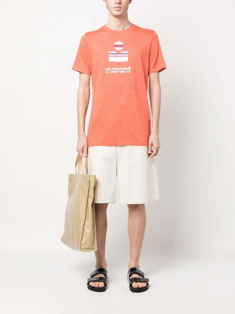 Tricou Isabel Marant portocaliu - Img 2
