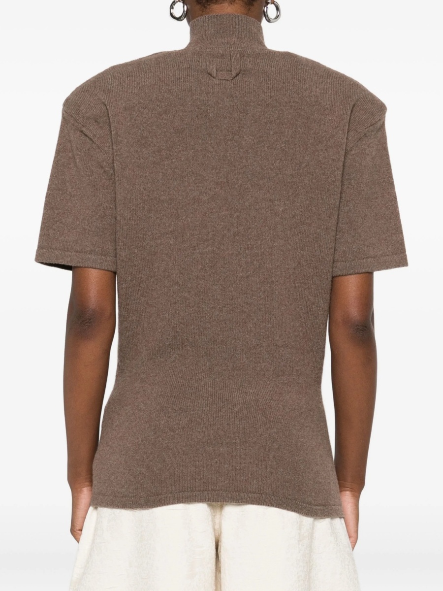Tricou JACQUEMUS maro - Img 4