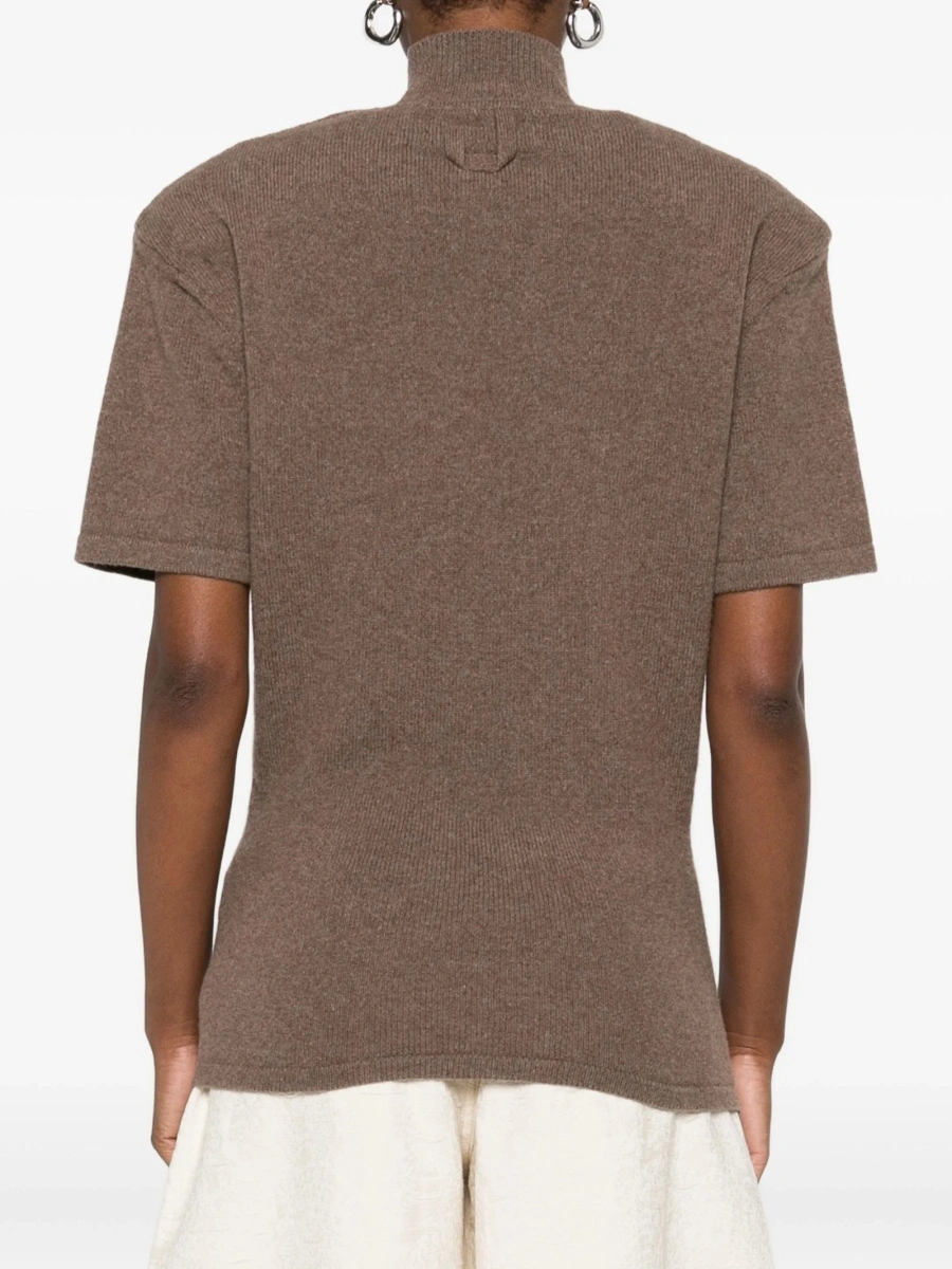 Tricou JACQUEMUS maro - Img 4