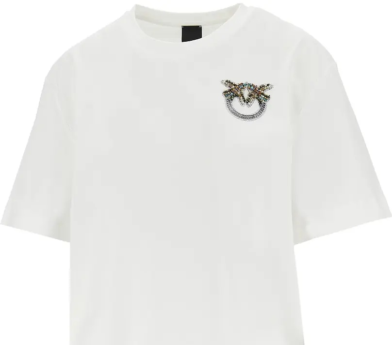 Tricou Jewelled logo embroidery T-shirt - Img 2