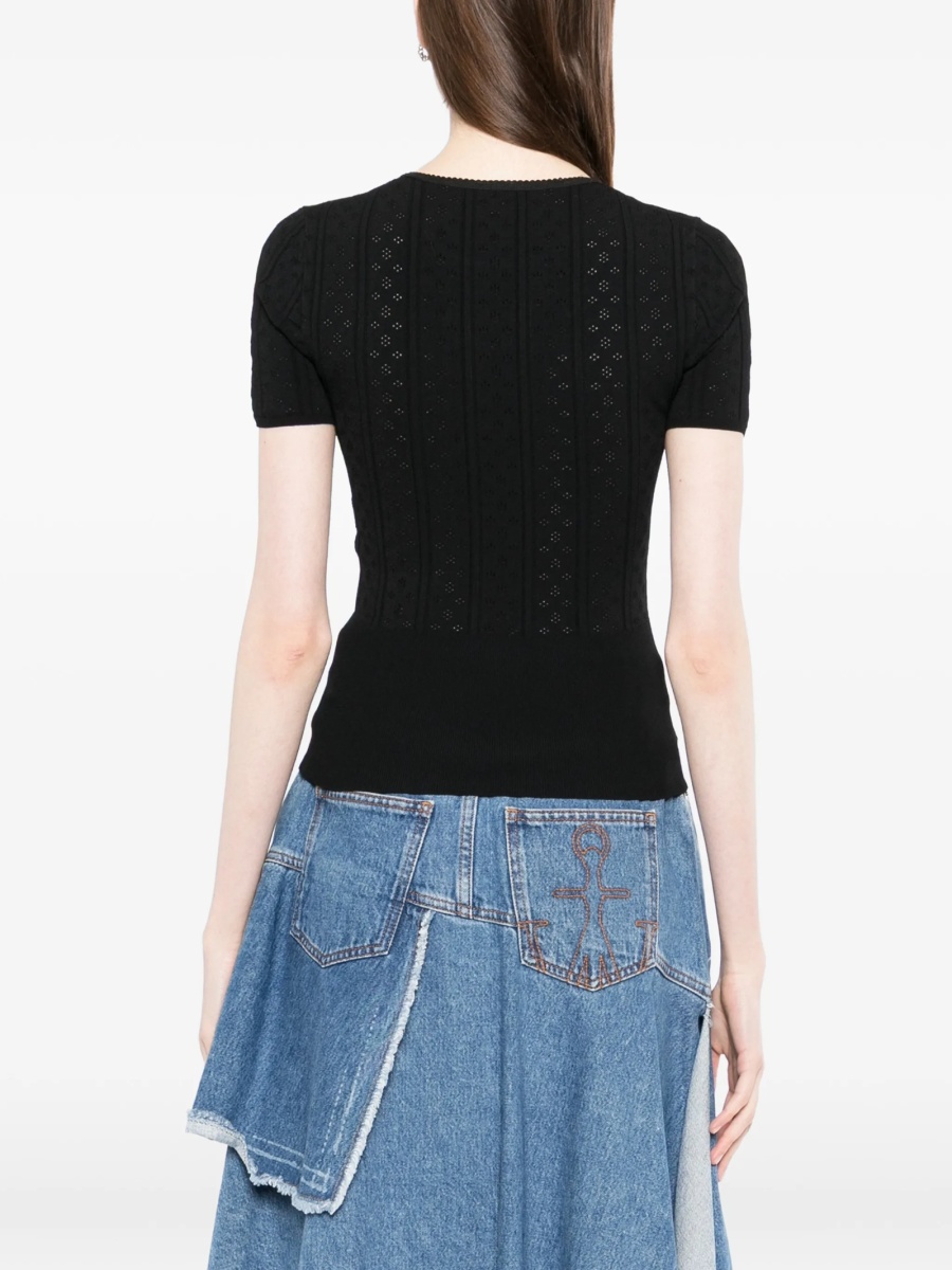 Tricou JW Anderson negru - Img 4