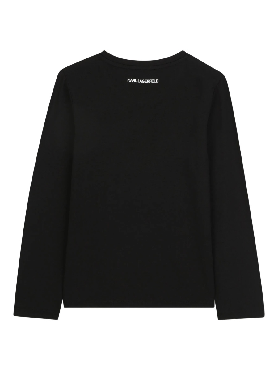 Tricou Karl Lagerfeld negru - Img 2