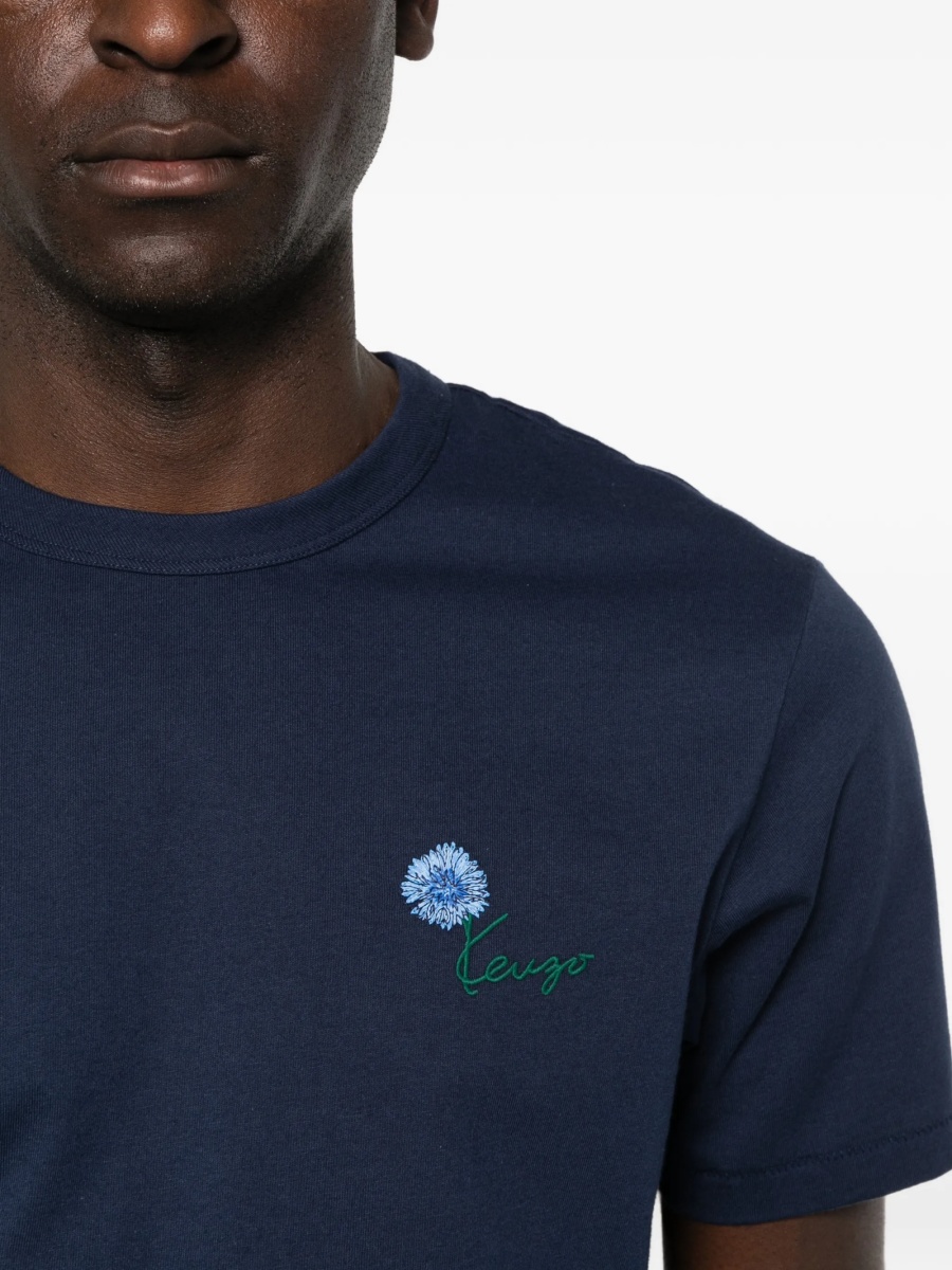 Tricou Kenzo albastru - Img 5
