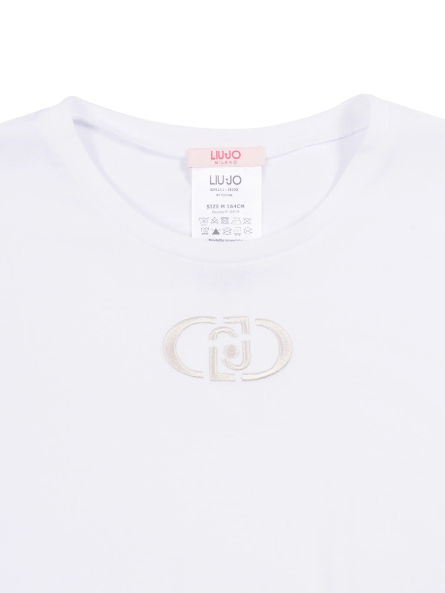 Tricou LIU JO KIDS alb - Img 3