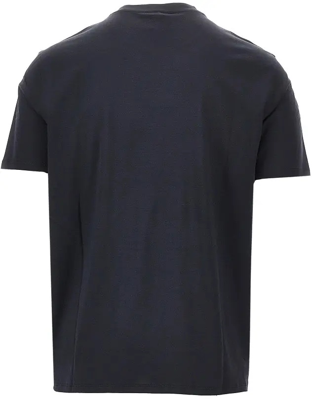 Tricou Logo print lyocell-blend T-shirt - Img 3
