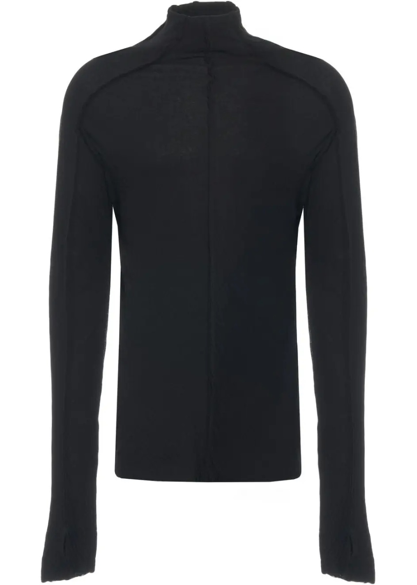 Tricou Long-sleeved shirt with seam details - Img 2