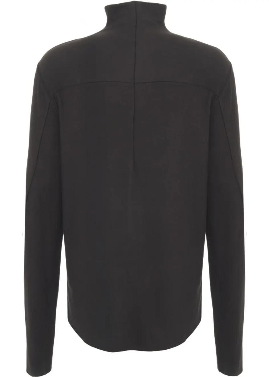 Tricou Long-sleeved shirt with stand-up collar - Img 3