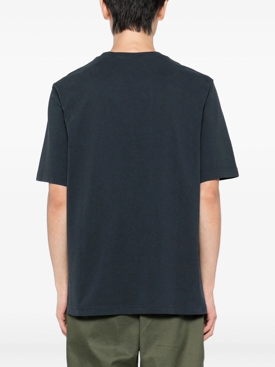 Tricou MAISON KITSUNÉ albastru - Img 3