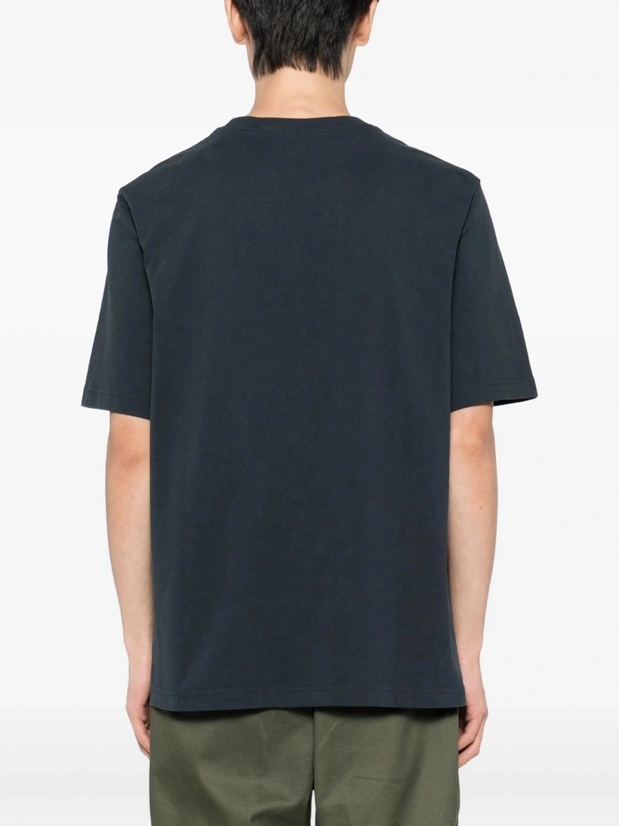 Tricou MAISON KITSUNÉ albastru - Img 3