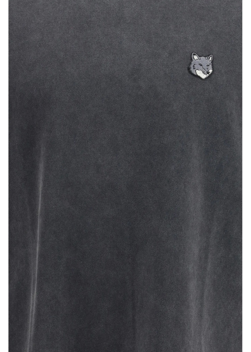 Tricou MAISON KITSUNÉ Fox Head Faded T-shirt - Img 3