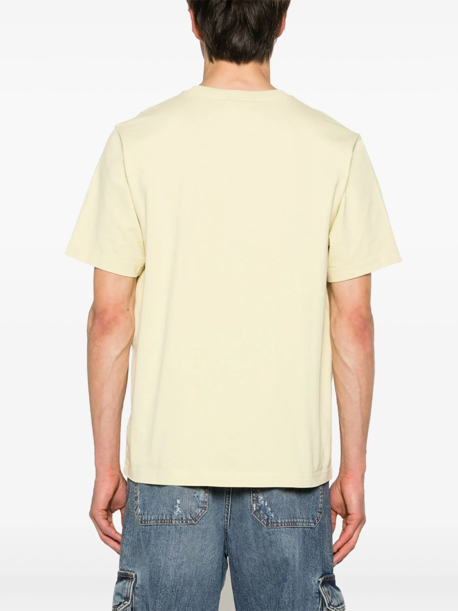 Tricou MAISON KITSUNÉ galben - Img 4