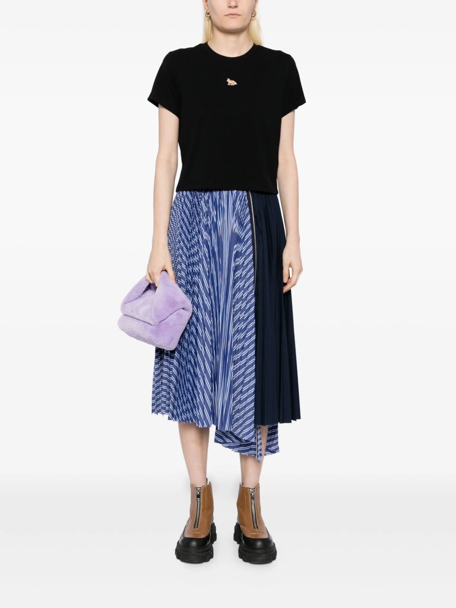 Tricou MAISON KITSUNÉ negru - Img 2