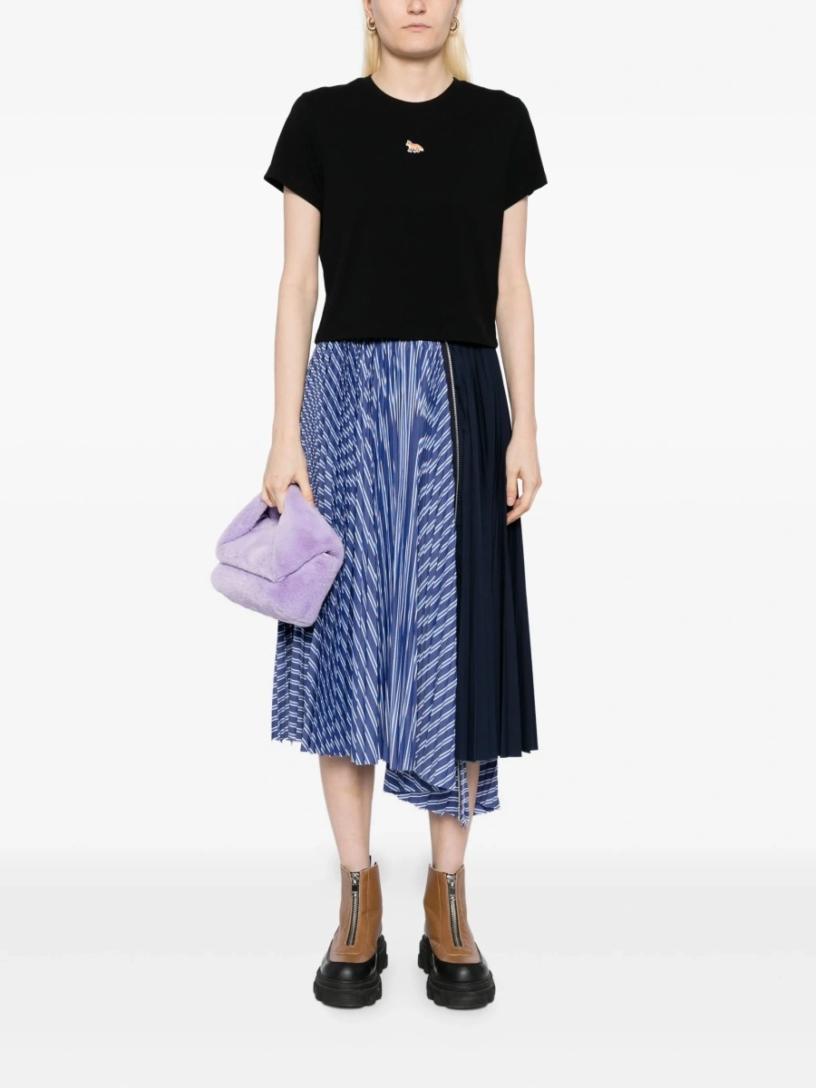 Tricou MAISON KITSUNÉ negru - Img 2