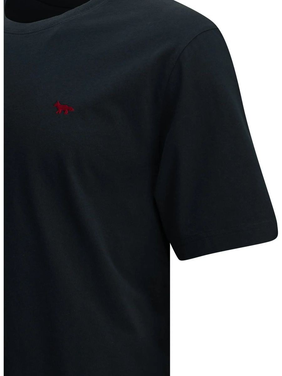 Tricou MAISON KITSUNÉ "Red Fox" Crew-Neck T-Shirt - Img 4