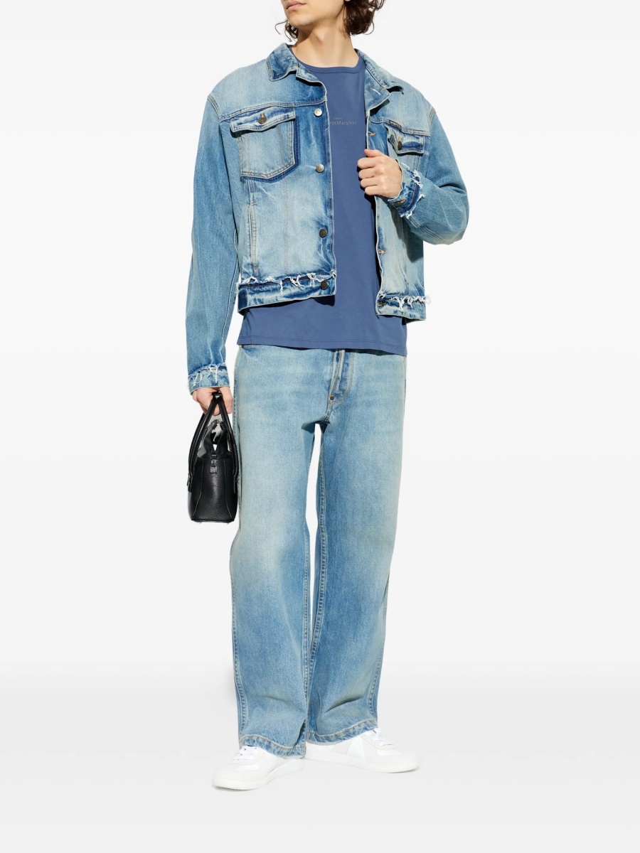 Tricou Maison Margiela albastru - Img 2