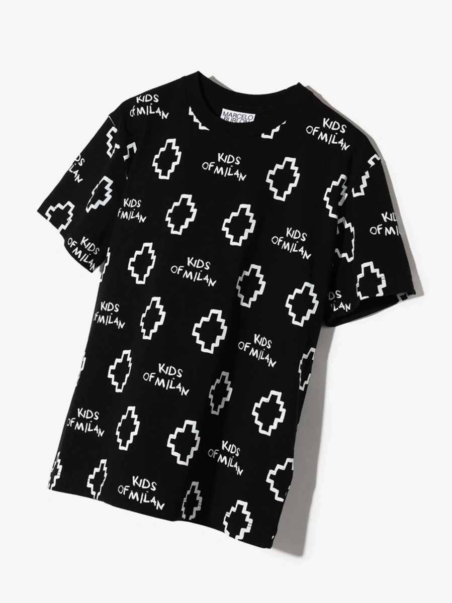 Tricou Marcelo Burlon negru - Img 2