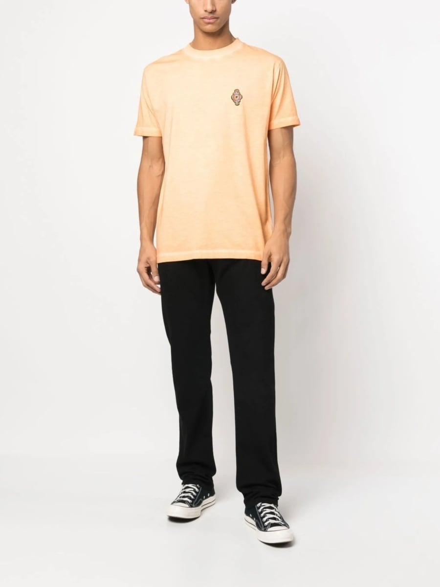 Tricou Marcelo Burlon portocaliu - Img 2