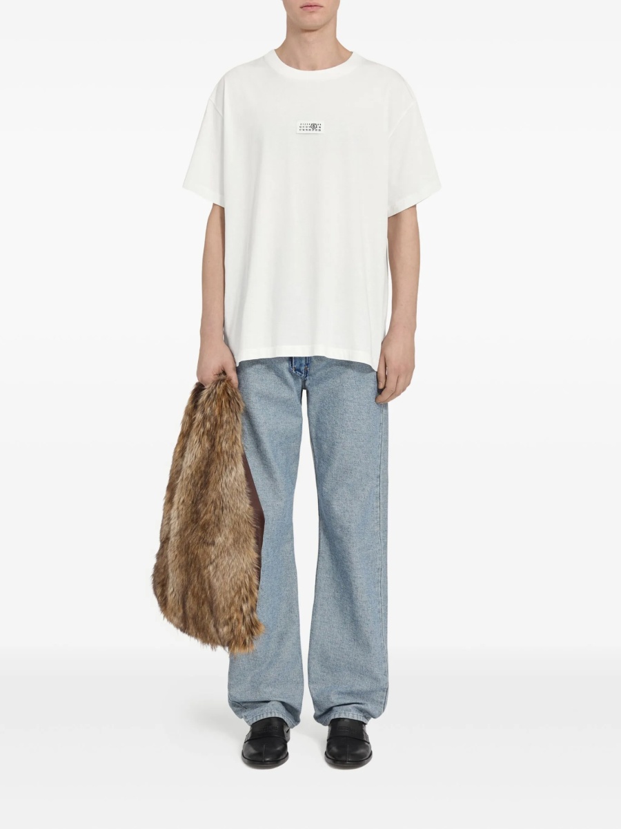 Tricou MM6 Maison Margiela alb - Img 2