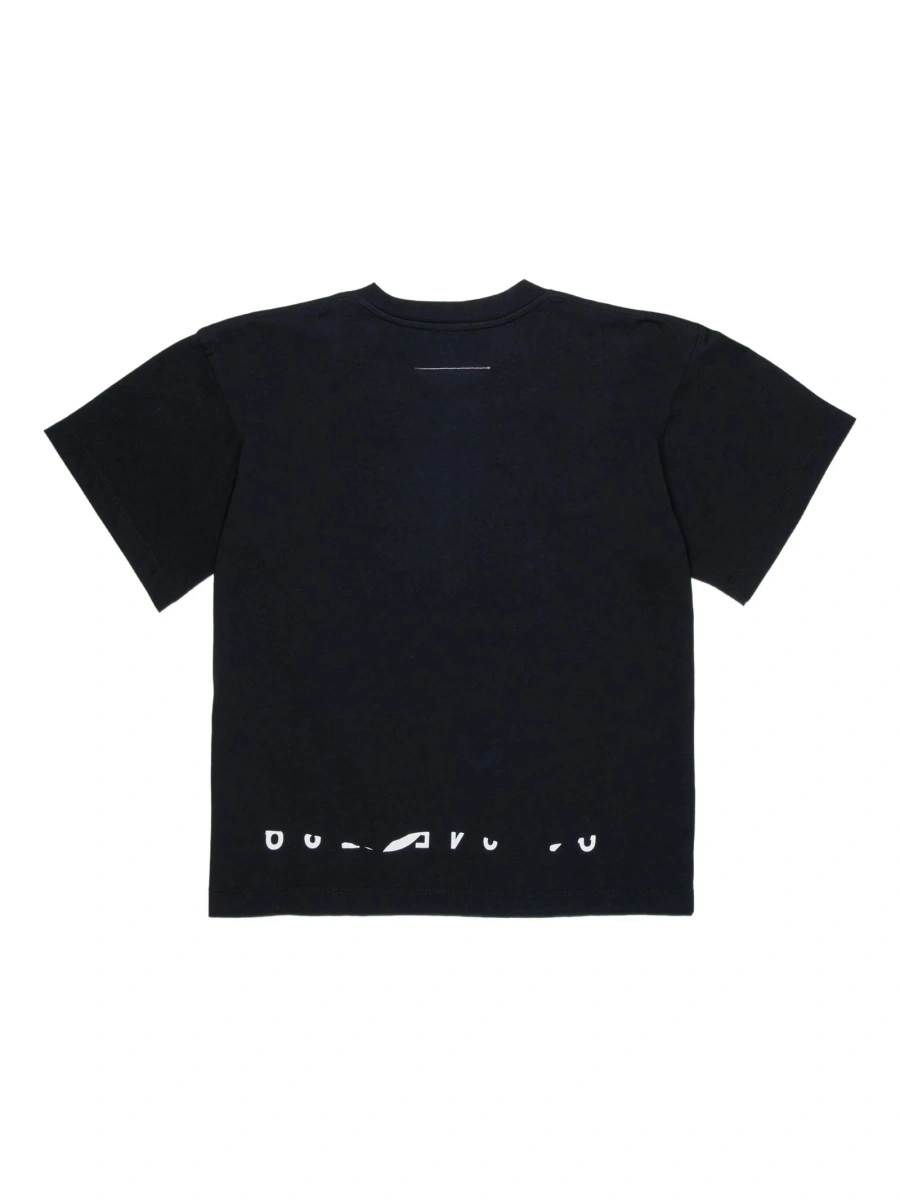 Tricou MM6 Maison Margiela negru - Img 2
