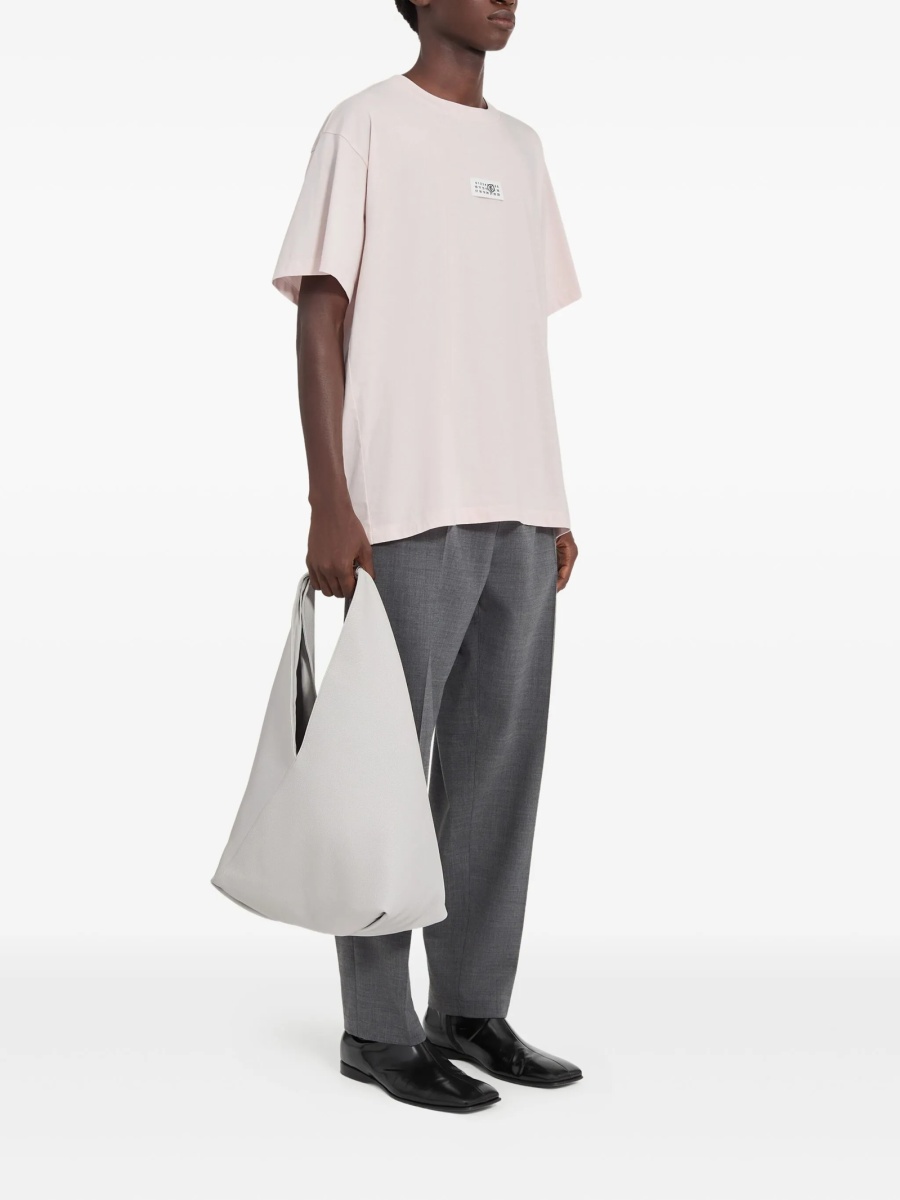 Tricou MM6 Maison Margiela roz - Img 3