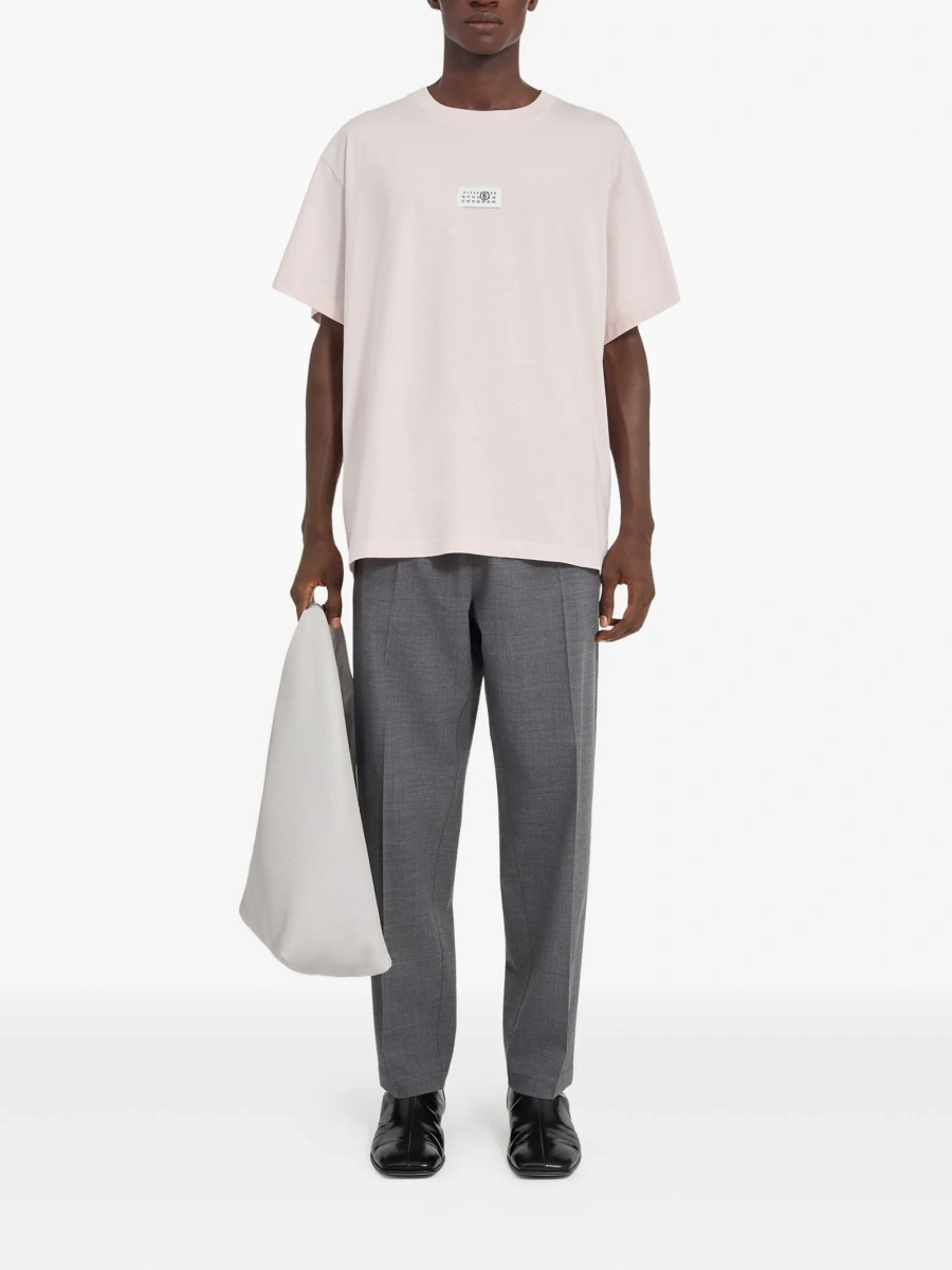 Tricou MM6 Maison Margiela roz - Img 2