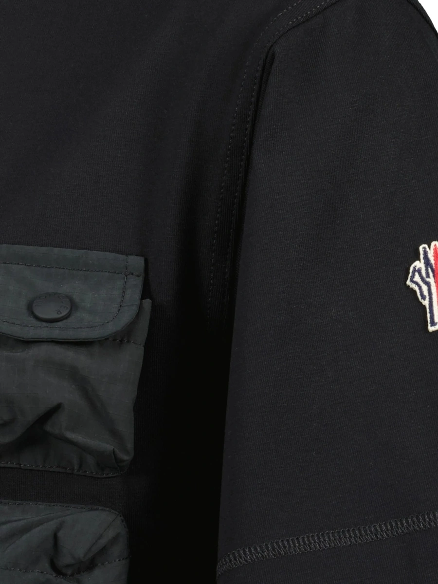 Tricou Moncler Grenoble negru - Img 5