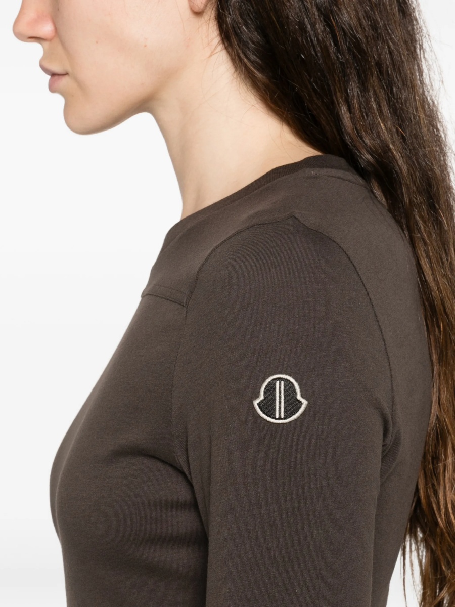 Tricou MONCLER + RICK OWENS maro - Img 5