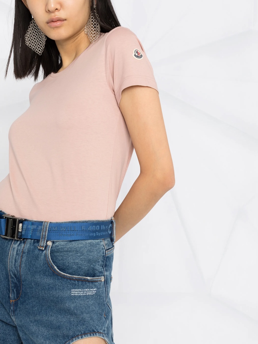 Tricou Moncler roz - Img 3