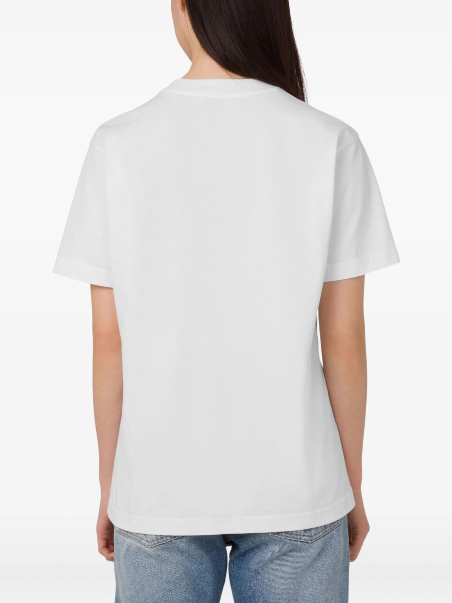 Tricou Moschino alb - Img 4