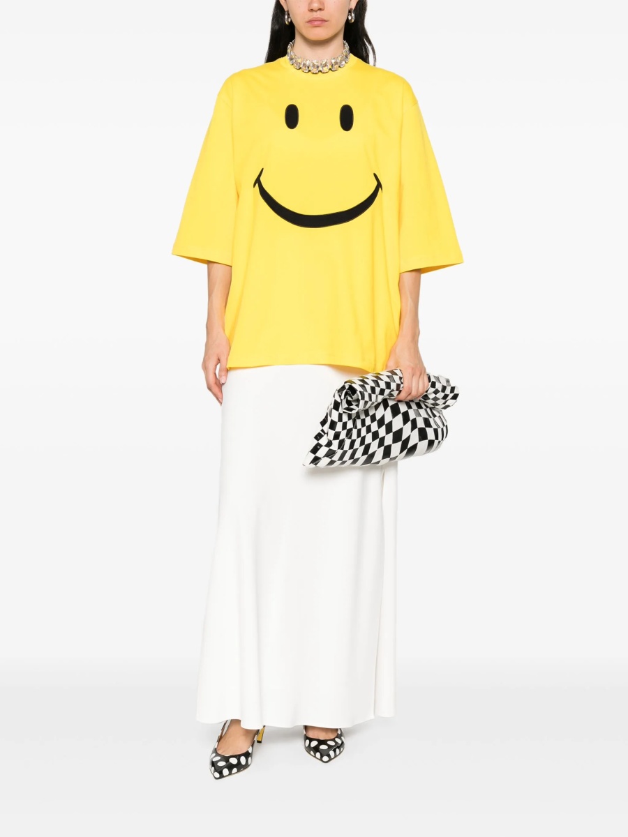 Tricou Moschino galben - Img 2