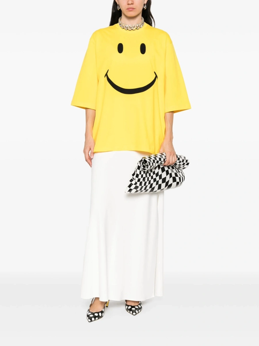 Tricou Moschino galben - Img 2