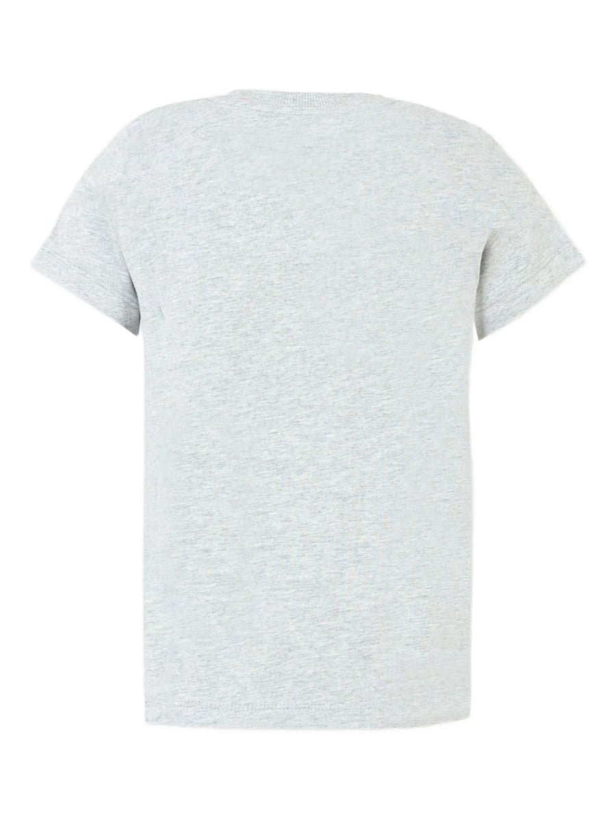 Tricou Moschino gri - Img 2