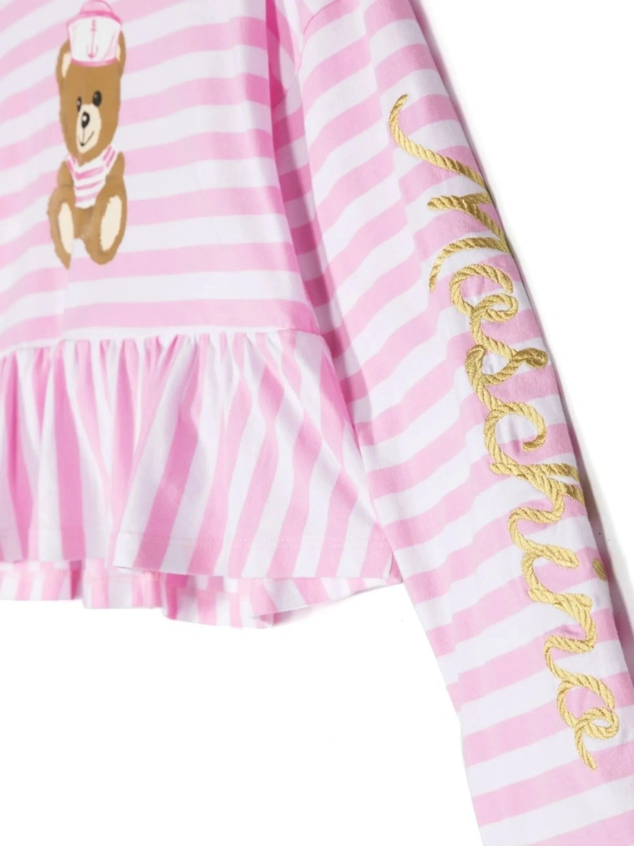Tricou Moschino roz - Img 3