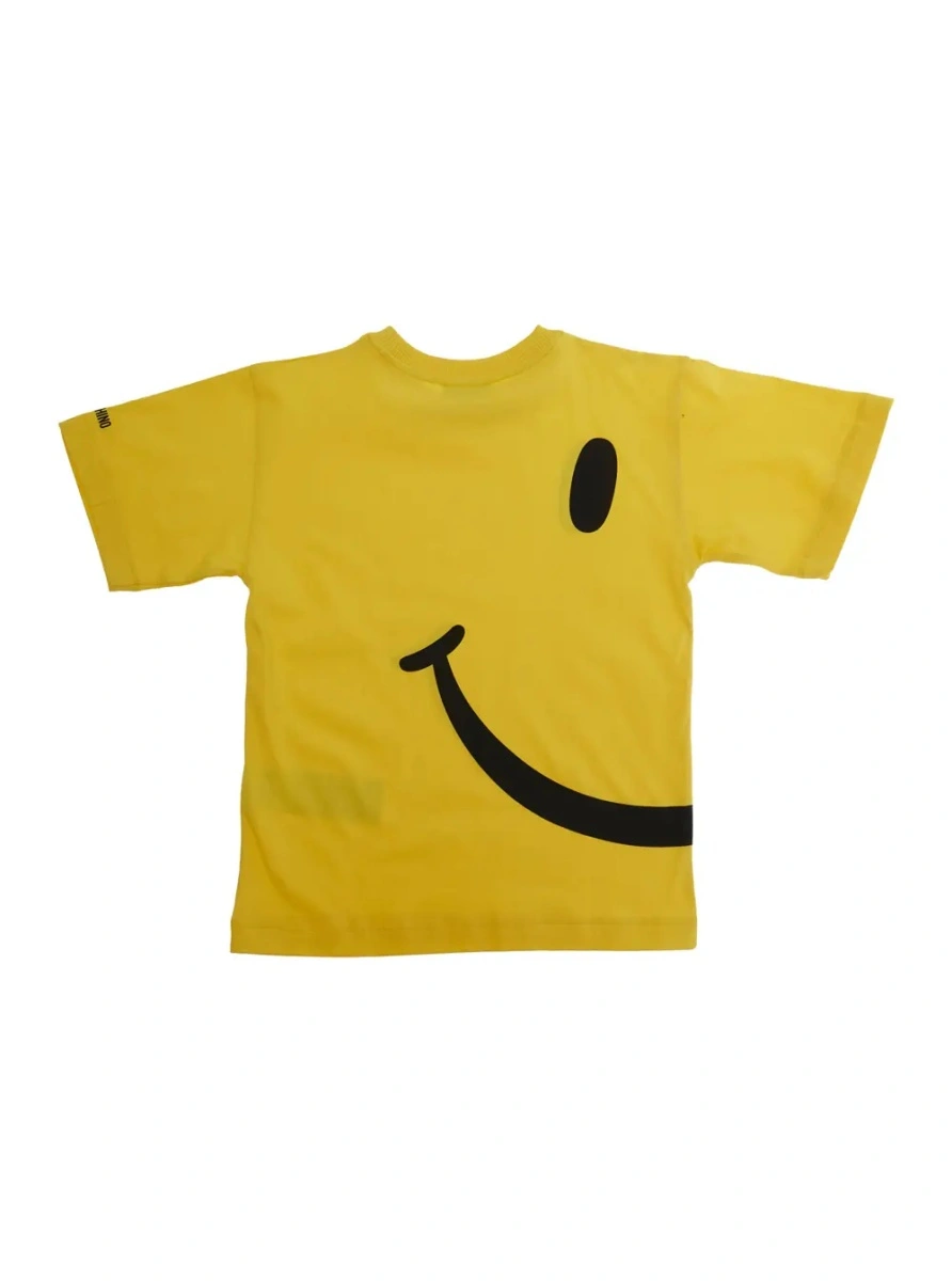 Tricou MoschinoS galben din bumbac - Img 2