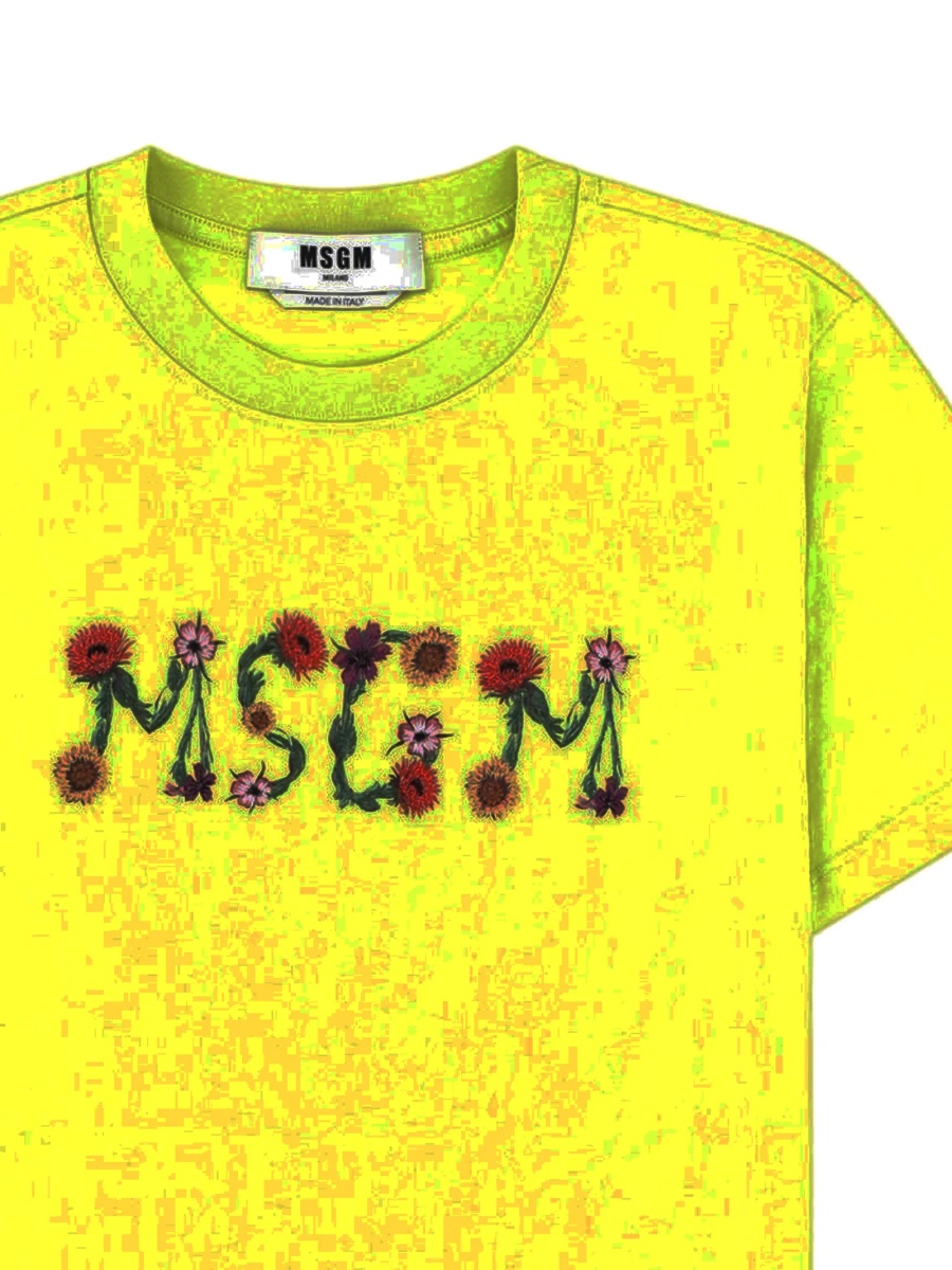 Tricou MSGM galben - Img 2
