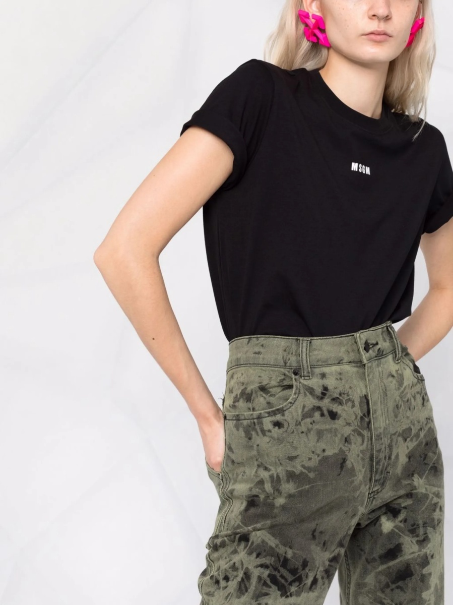 Tricou MSGM negru - Img 5