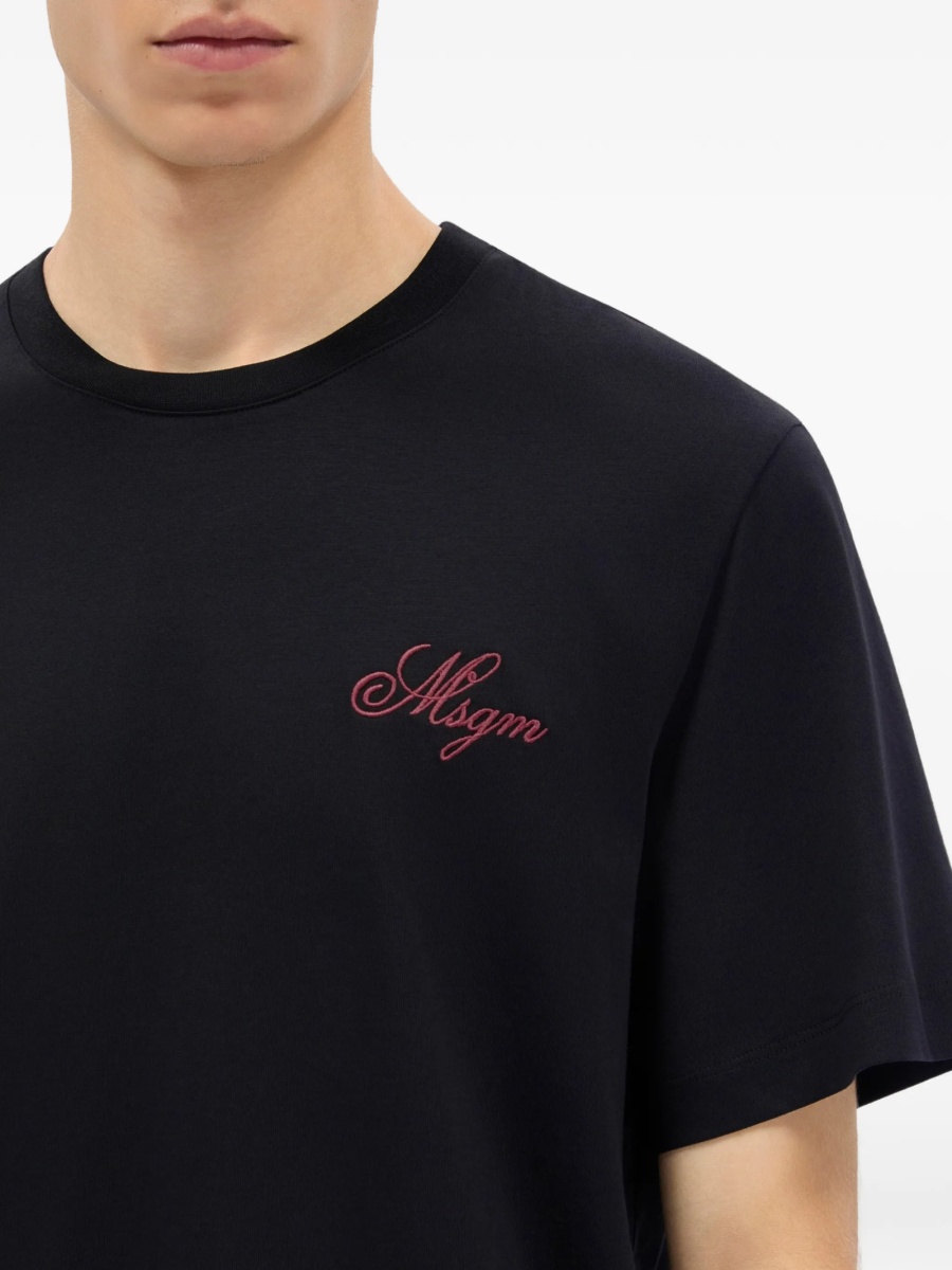 Tricou MSGM negru - Img 5