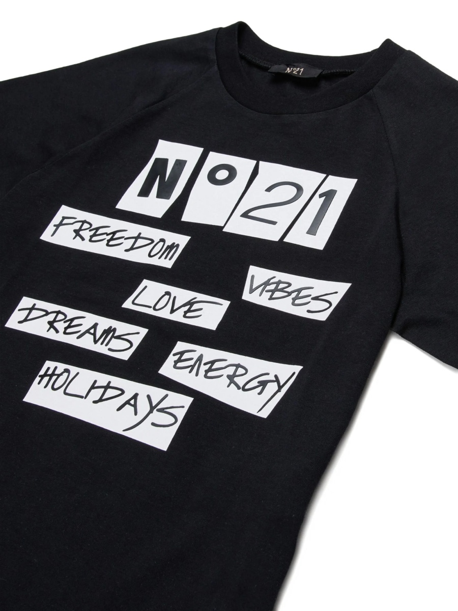 Tricou N°21 Kids negru - Img 4