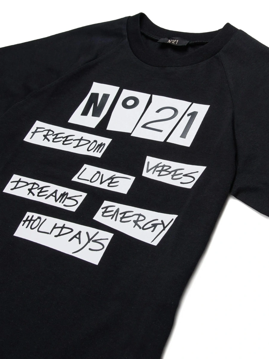 Tricou N°21 Kids negru - Img 4