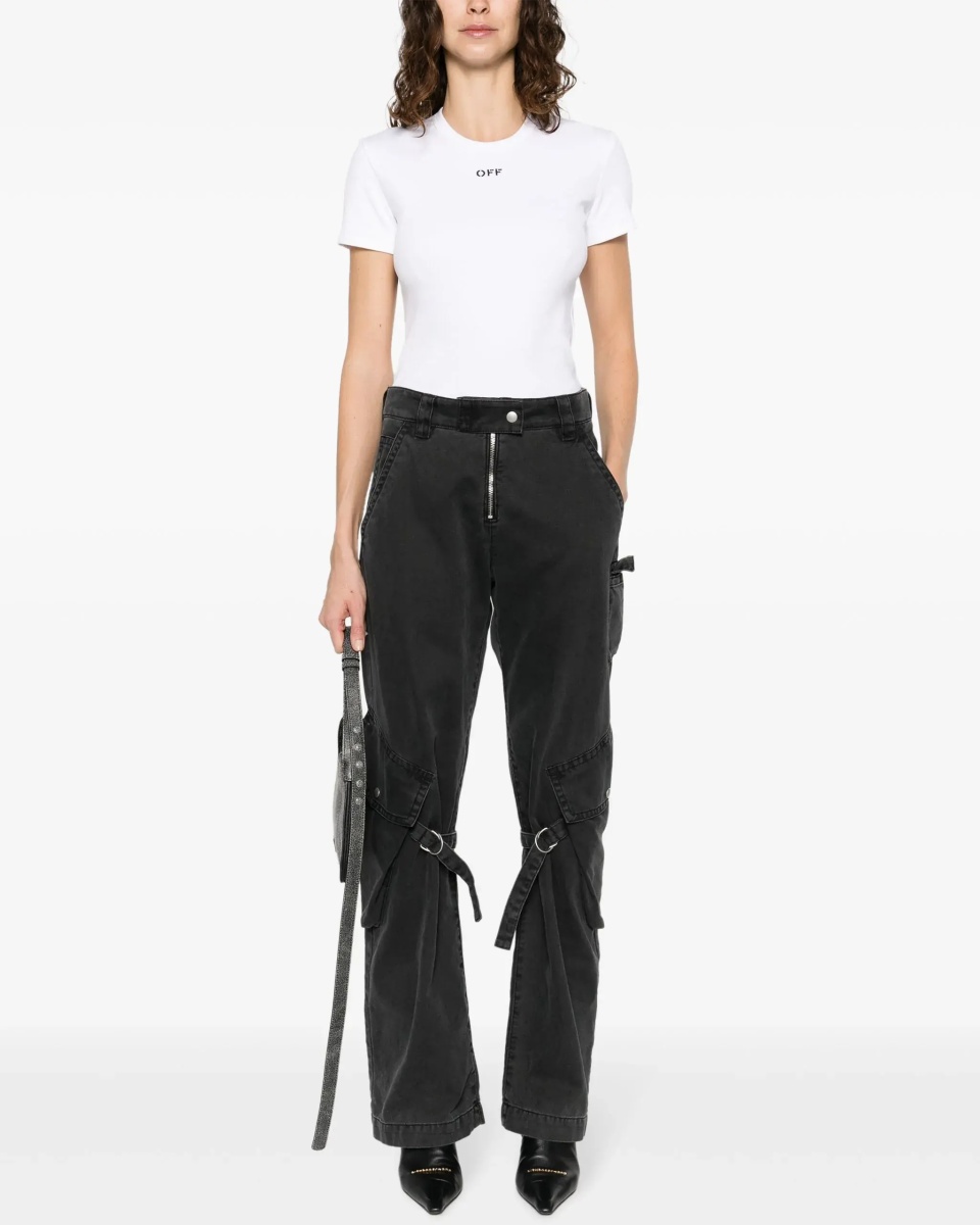 Tricou Off Stamp Rib Basic T-shirt - Img 2