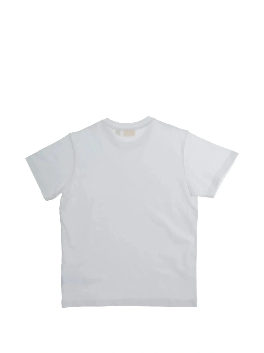 Tricou Off-White alb din bumbac - Img 4