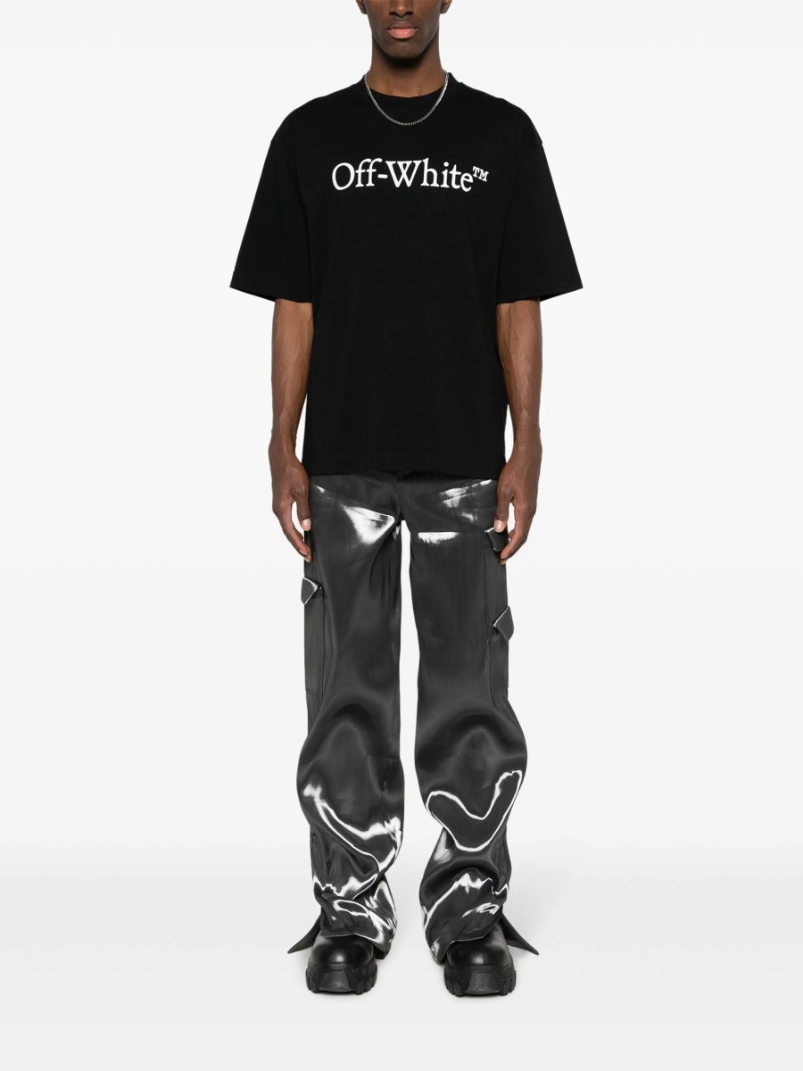 Tricou Off-White Bookish negru - Img 2