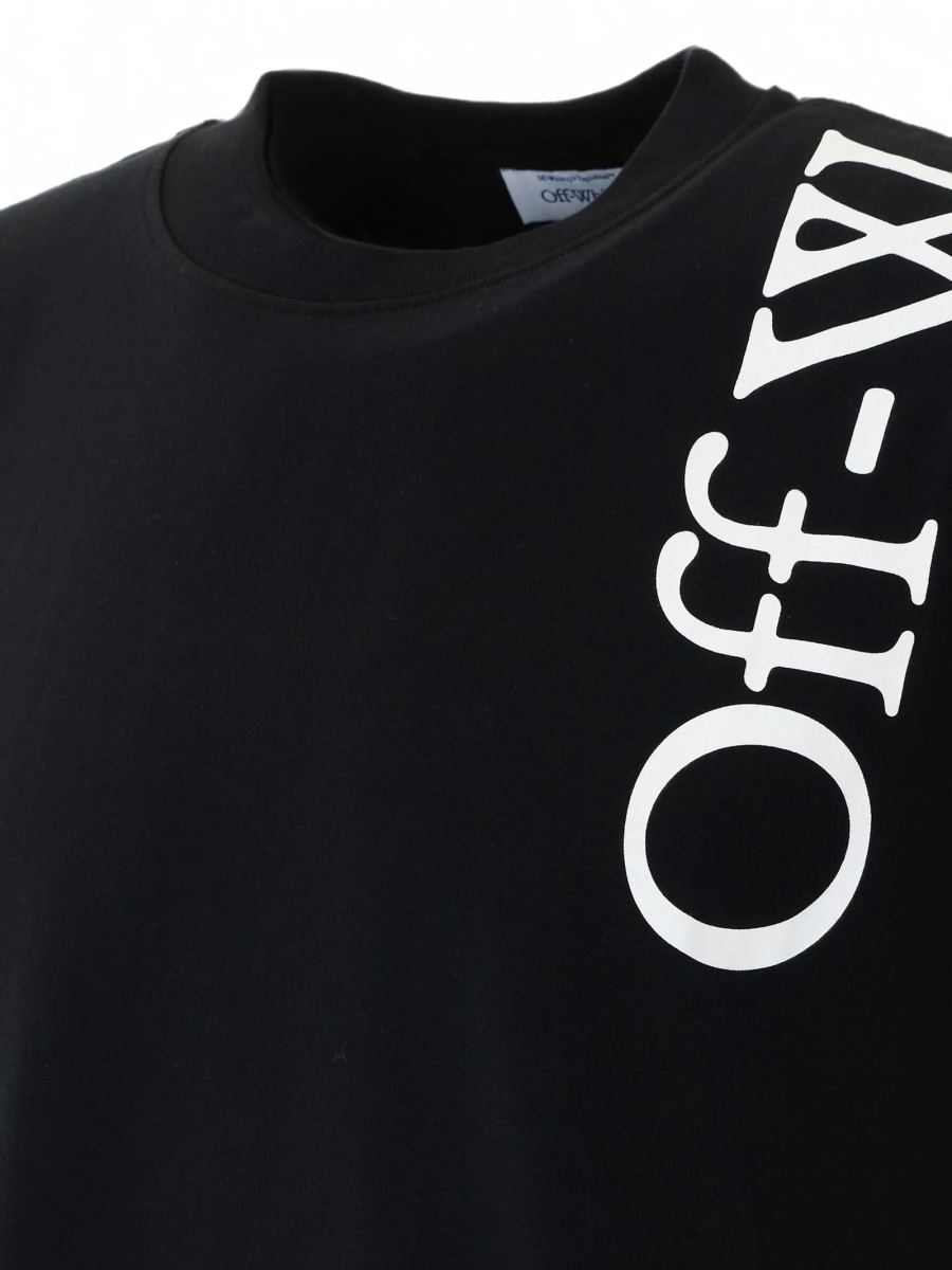 Tricou Off-White Bookish negru - Img 3