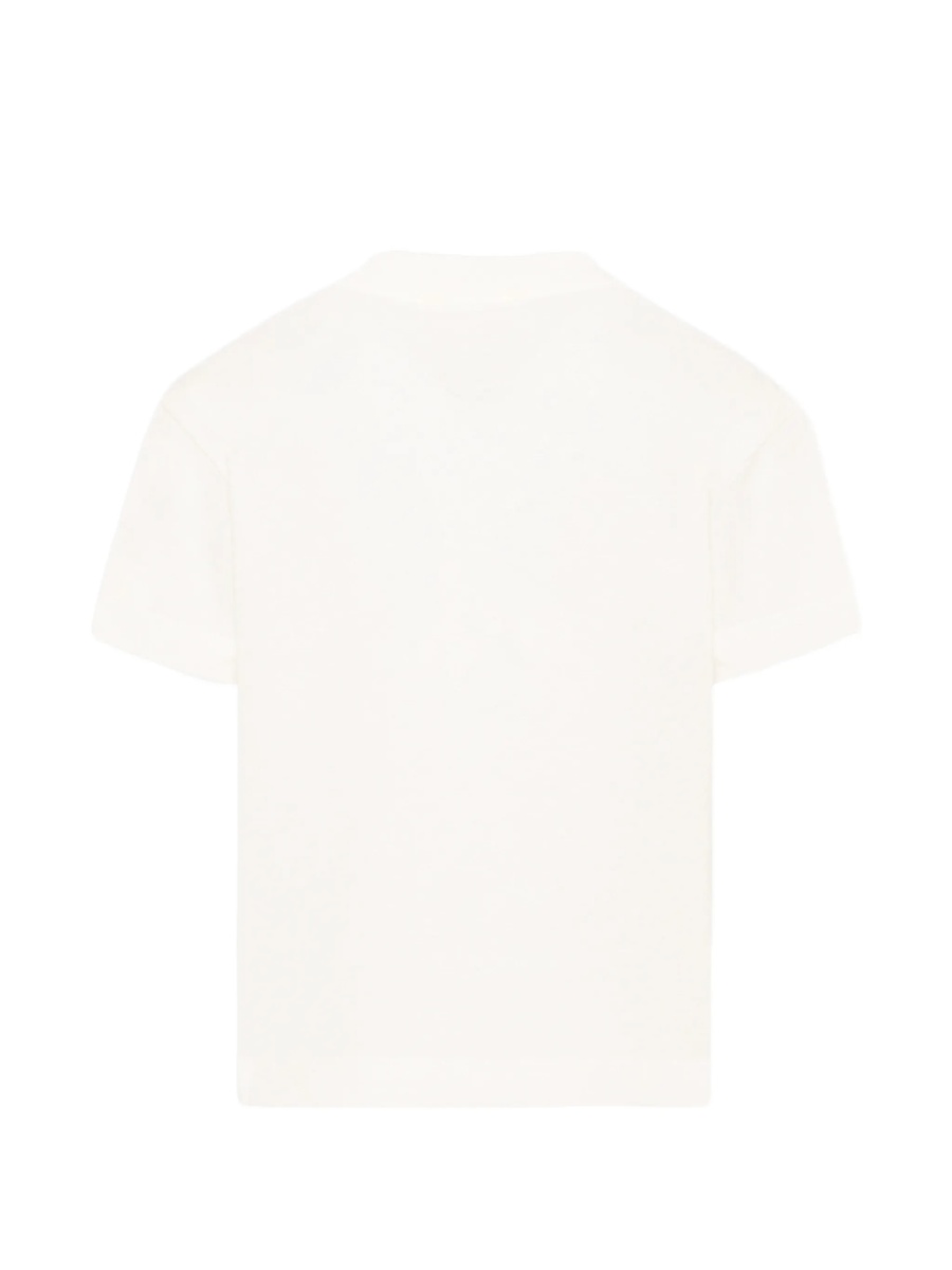 Tricou Palm Angels alb din bumbac - Img 2