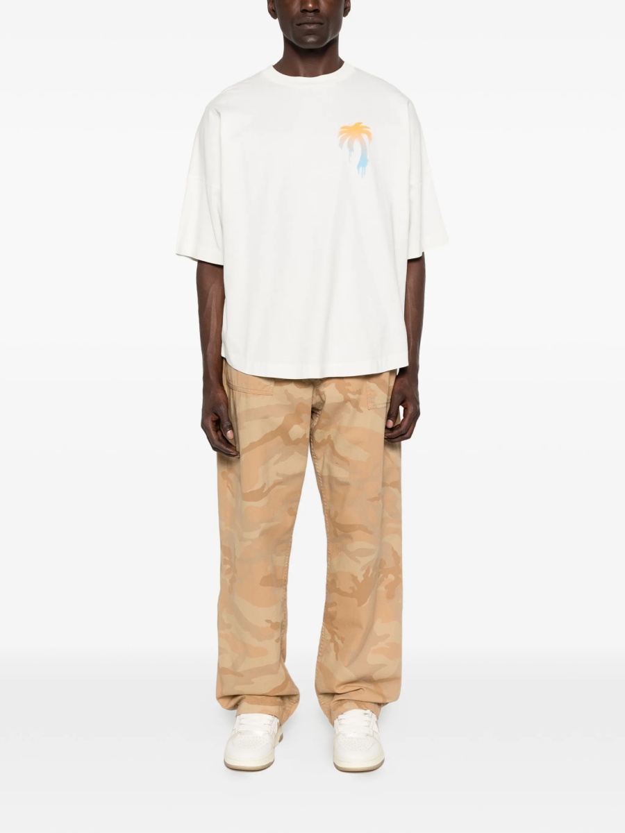 Tricou Palm Angels alb - Img 3