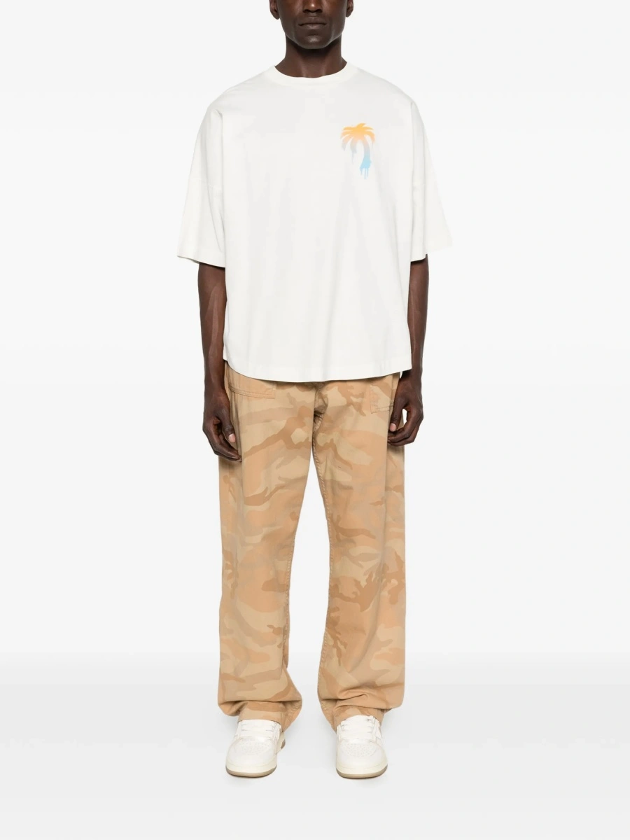 Tricou Palm Angels alb - Img 3