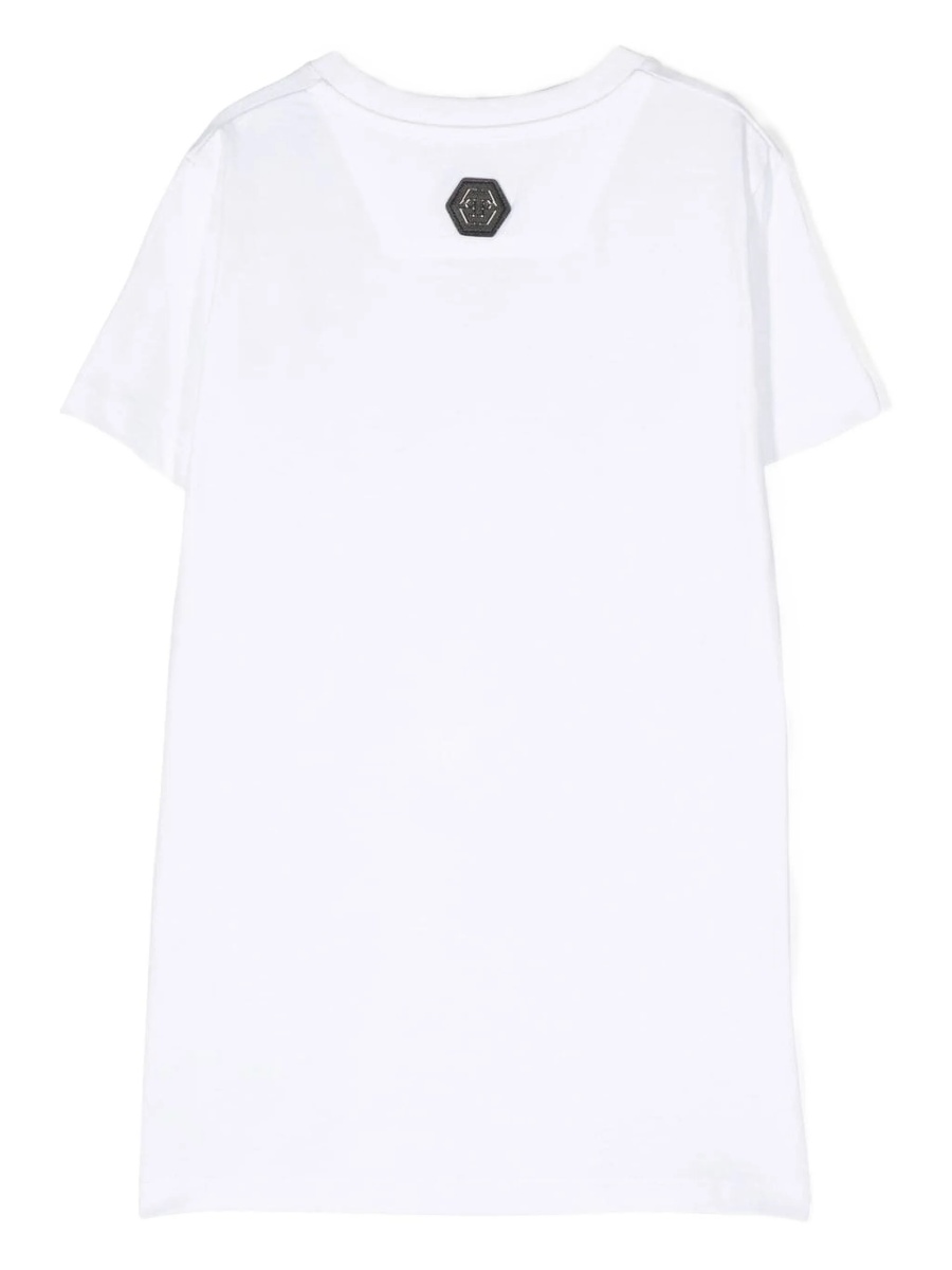 Tricou Philipp Plein alb - Img 2